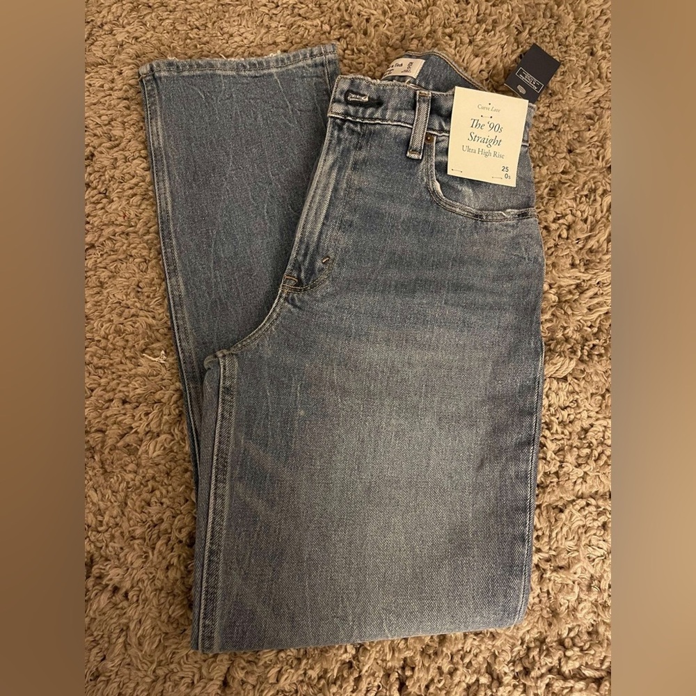 Brand New Abercrombie Jeans Curve Love - The 90s Straight